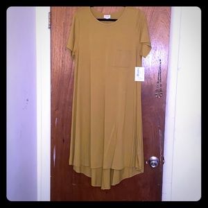 Carly solid color-Mustard